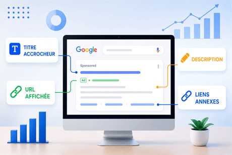 Les composants d'annonce Google Ads