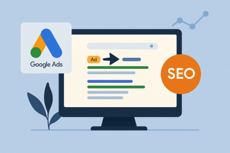 Synergie Google Ads et Seo