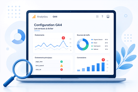 Les erreurs de configuration à éviter dans Google Analytics 4