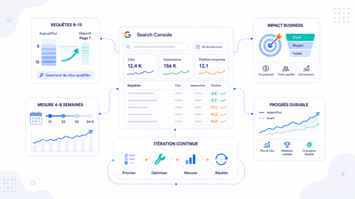 Optimisation SEO : les actions prioritaires pour améliorer votre référencement 5 Mesure des performances SEO