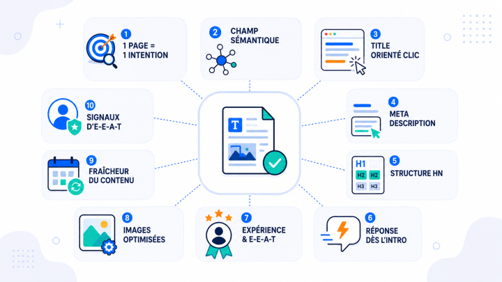 Optimisation SEO : les actions prioritaires pour améliorer votre référencement 3 Optimisations de contenus seo
