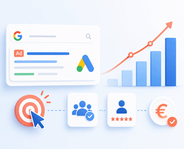 Transformez euro investi dans Google en nouveau client